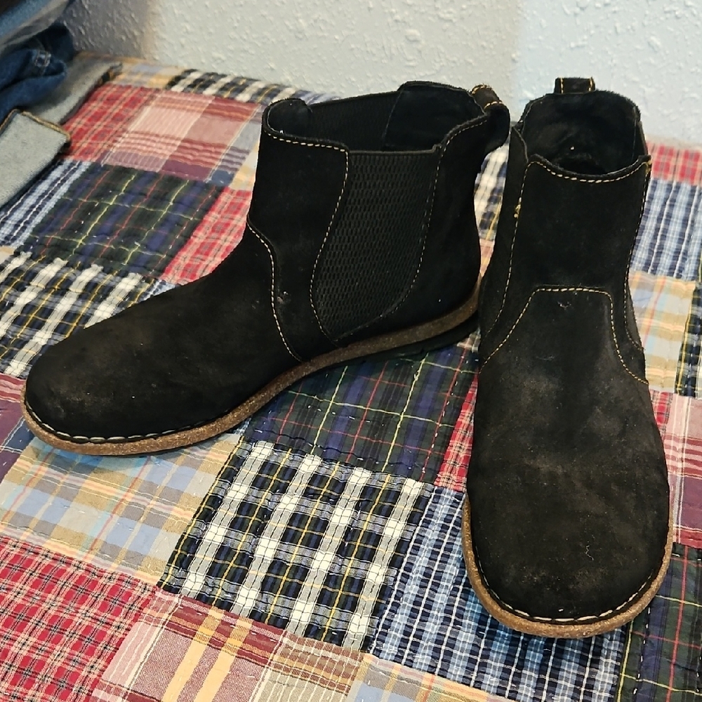 Born Black Ankle Boots